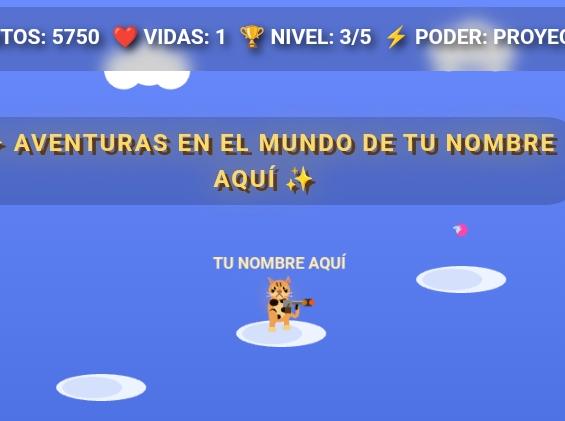 JUEGO PERSONALIZADO "AVENTURAS EN EL MUNDO DE..."
