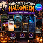INVITACIONES DIGITALES HALLOWEEN