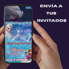 INVITACIONES DIGITALES FROZEN