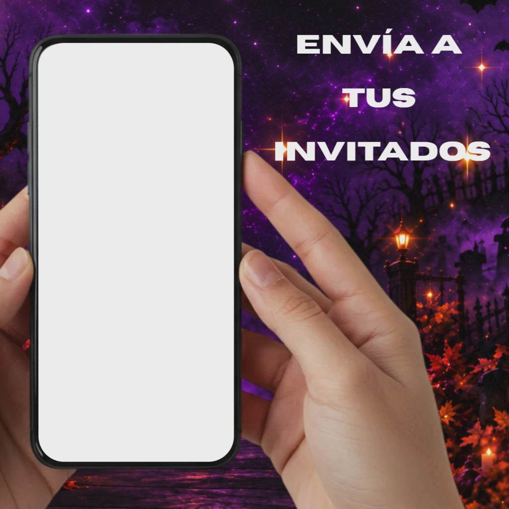INVITACIONES DIGITALES HALLOWEEN