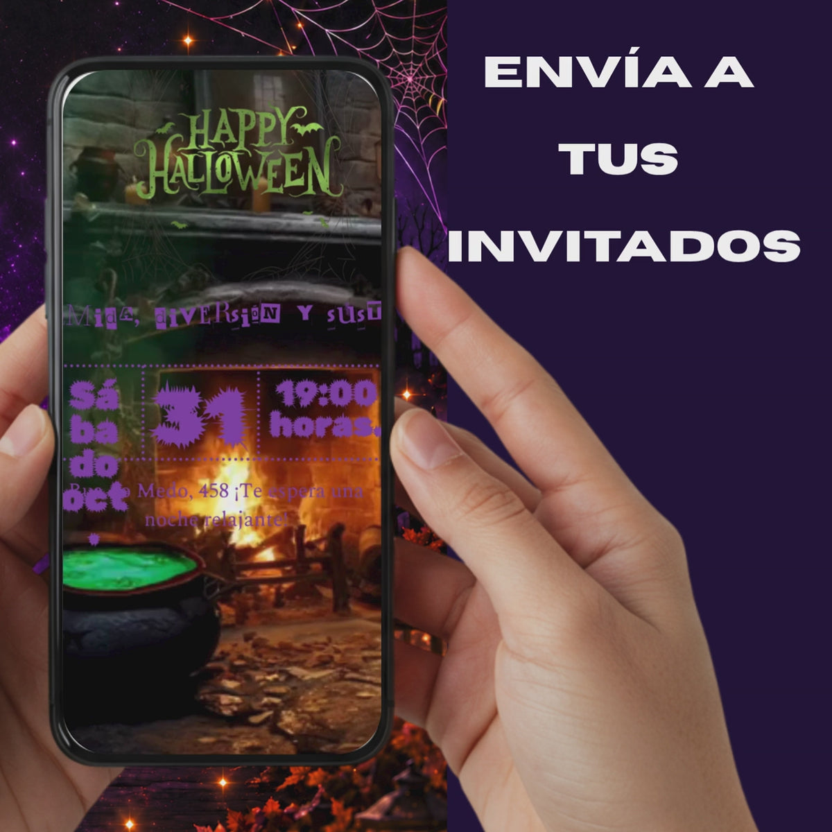 INVITACIONES DIGITALES HALLOWEEN